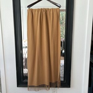 Nordstrom Beige Cashmere Scarf